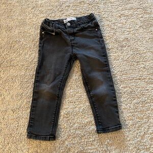 Zara Black Straight Leg Jens Size 2-3T